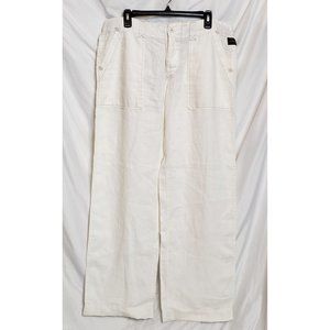 Vintage Replay Linen Pants Slacks Tag Size 36 Waist 34 Inseam Button Fly